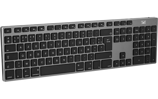 Clavier sans fil pour Mac T'nB iClick - Noir, Aluminium
