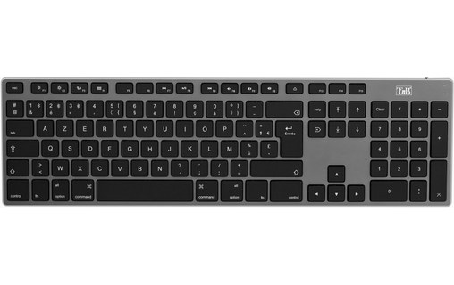 Clavier sans fil pour Mac T'nB iClick - Noir, Aluminium