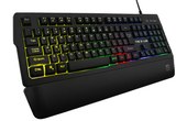 Clavier Gaming The G-Lab Keyz Palladium - Noir avec repose-poignets