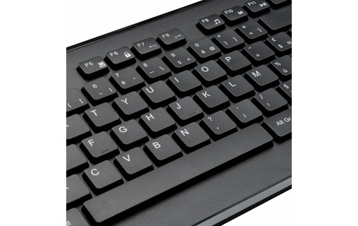 Clavier + Souris sans fil Targus AKM610FR - Noir