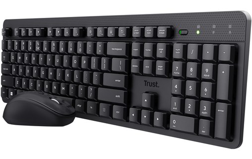 Clavier + Souris sans fil Trust Ody II - Noir - Clavier - Trust