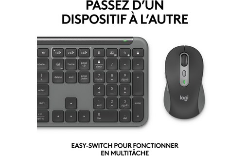 Clavier + Souris sans fil Logitech MK950 Signature Slim for Business