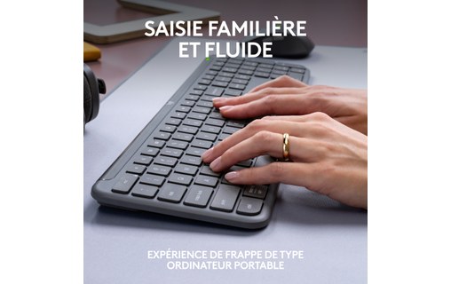 Clavier + Souris sans fil Logitech MK950 Signature Slim for Business