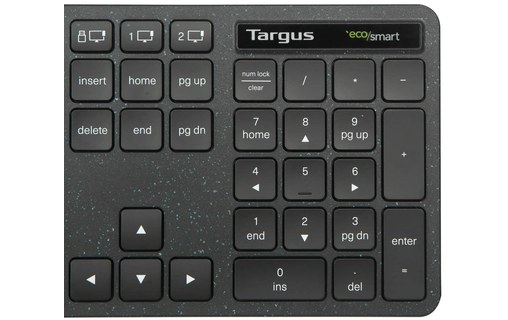 Clavier sans fil Targus AKB873FR - EcoSmart - Noir