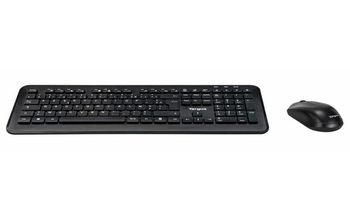 Clavier + Souris sans fil Targus AKM610FR - Noir