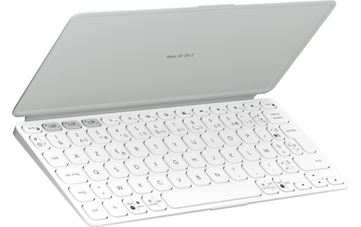 Logitech Keys-To-Go 2 clavier Universel Bluetooth AZERTY Français Blanc