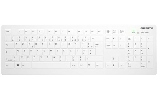 Clavier sans fil CHERRY AK-C8112 IP 68 - Blanc