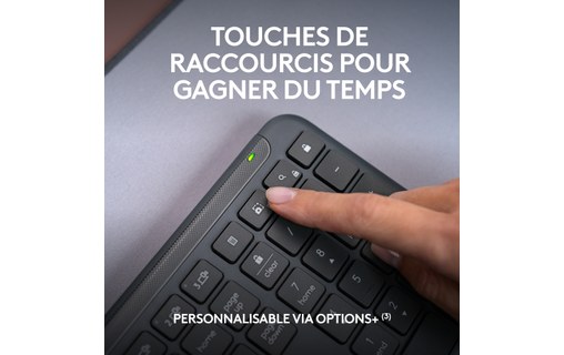 Clavier + Souris sans fil Logitech MK950 Signature Slim for Business