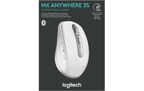Souris sans fil Logitech MX Anywhere 3S - Blanche