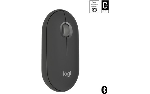 Souris sans fil Logitech Pebble 2 M350s - Graphite
