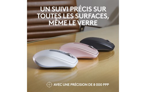 Souris sans fil Logitech MX Anywhere 3S - Graphite