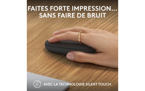 Souris sans fil Logitech Pebble 2 M350s - Graphite