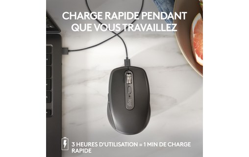 Souris sans fil Logitech MX Anywhere 3S - Graphite