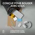 Souris sans fil Logitech Pebble 2 M350s - Blanche