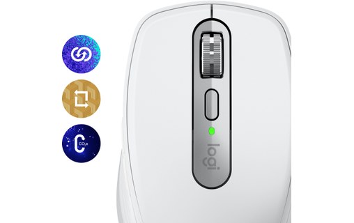 Souris sans fil Logitech MX Anywhere 3S - Blanche