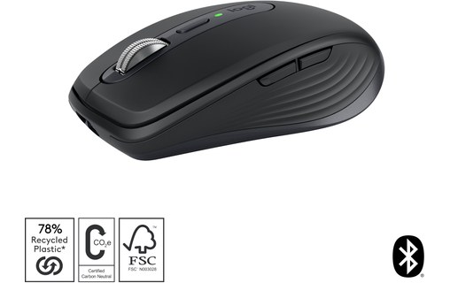Souris sans fil Logitech MX Anywhere 3S - Graphite