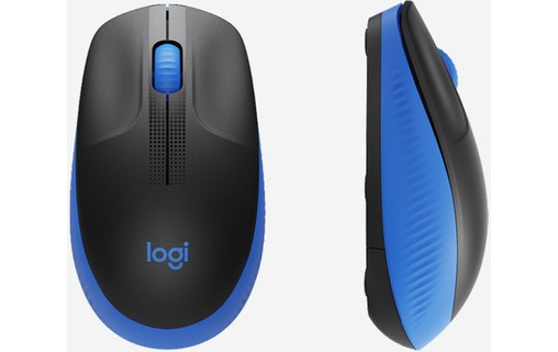 Souris sans fil Logitech M190 - Bleue