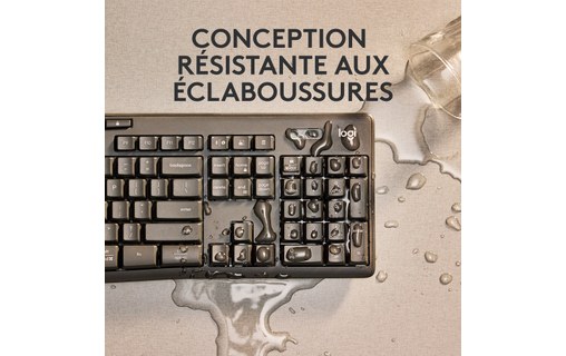 Clavier + Souris sans fil Logitech MK370 Combo for Business