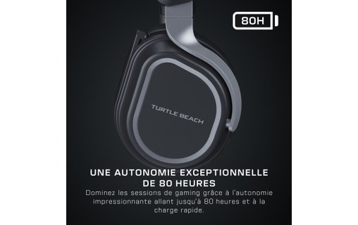 Casque gaming sans fil Turtle Beach Stealth 700 pour PC Gris, Noir - Bluetooth