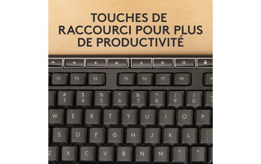 Clavier + Souris sans fil Logitech MK370 Combo for Business