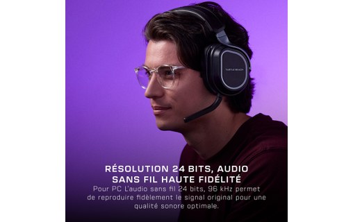 Casque gaming sans fil Turtle Beach Stealth 700 pour PC Gris, Noir - Bluetooth