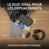 Clavier + Souris sans fil pour Mac Logitech Pebble 2 Combo - Graphite