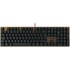 Clavier CHERRY KC 200 MX - Tactile - Noir, Bronze