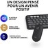 Clavier + Souris sans fil pour Mac Logitech Pebble 2 Combo - Graphite