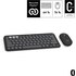 Clavier + Souris sans fil pour Mac Logitech Pebble 2 Combo - Graphite