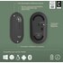 Clavier + Souris sans fil pour Mac Logitech Pebble 2 Combo - Graphite