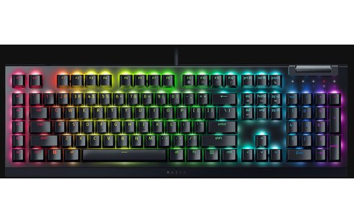 Clavier Gaming Razer BlackWidow V4 X - Clicky - Noir