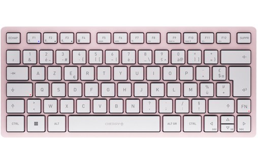 Clavier sans fil CHERRY KW 7100 Mini - Rose
