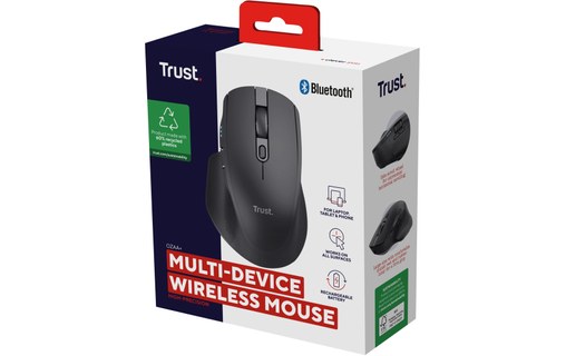 Souris sans fil Trust Ozaa+ - Noire