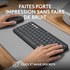 Clavier + Souris sans fil pour Mac Logitech Pebble 2 Combo - Graphite