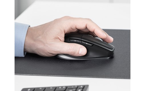 Souris sans fil 3Dconnexion CadMouse Pro - Noire - Pour gaucher, Ergonomique