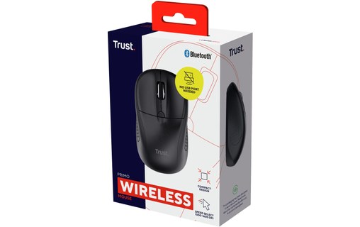 Souris sans fil Trust Primo Bluetooth - Noire