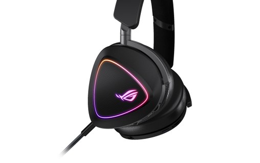Casque gaming sans fil Asus ROG Delta II, Noir - Bluetooth