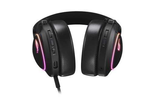 Casque gaming sans fil Asus ROG Delta II, Noir - Bluetooth