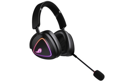 Casque gaming sans fil Asus ROG Delta II, Noir - Bluetooth