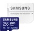 Carte microSD Samsung PRO Plus (2024) 256 Go avec adaptateur SD, UHS-I, V30