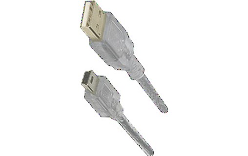 Câble USB type A vers mini - 1,80 m (compatible USB 1.1 et 2.0)