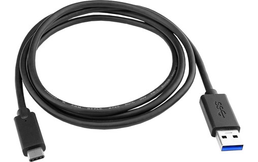 Câble USB-A vers USB-C 50 cm (Mâle / Mâle) - USB 3.0 5 Gbit/s