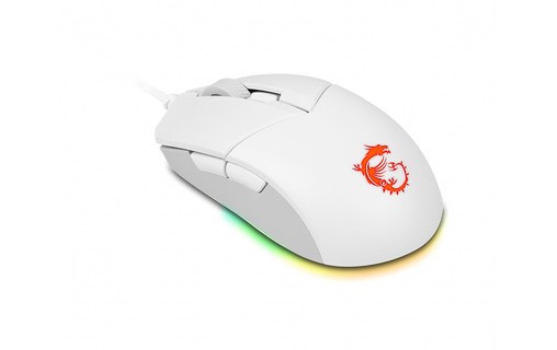 Souris Gaming MSI Clutch GM11 - Blanche