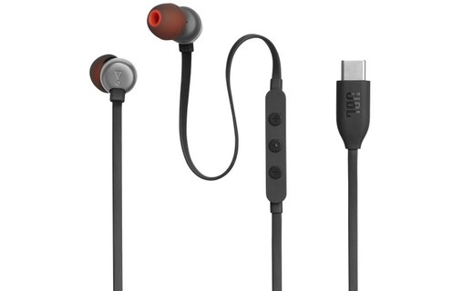 Écouteurs JBL Tune 310C, Noir