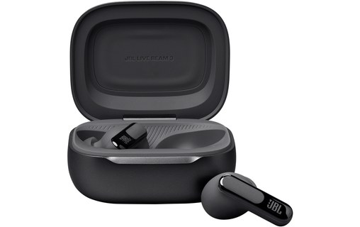 Écouteurs sans fil JBL Live Beam 3, Noir - Bluetooth