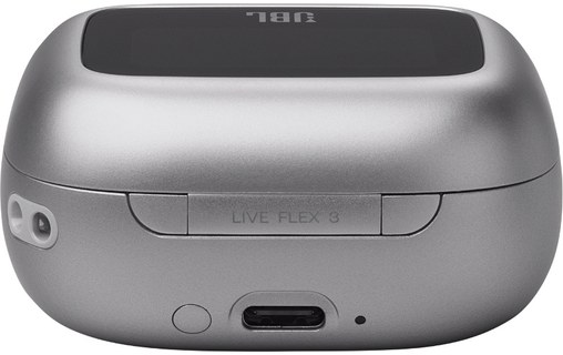 Écouteurs sans fil JBL Live Flex 3, Argent - Bluetooth