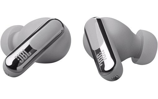 Écouteurs sans fil JBL Live Beam 3, Argent - Bluetooth