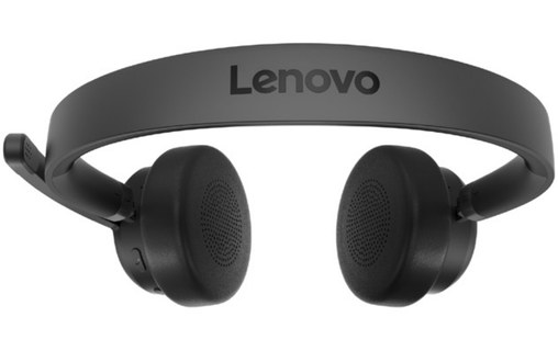 Micro-casque sans fil Lenovo 4XD1M80020 (Teams), Noir - Bluetooth