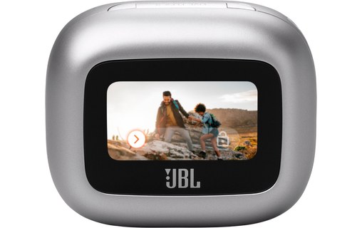 Écouteurs sans fil JBL Live Flex 3, Argent - Bluetooth