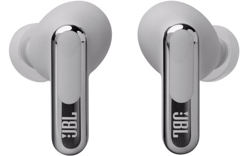 Écouteurs sans fil JBL Live Beam 3, Argent - Bluetooth